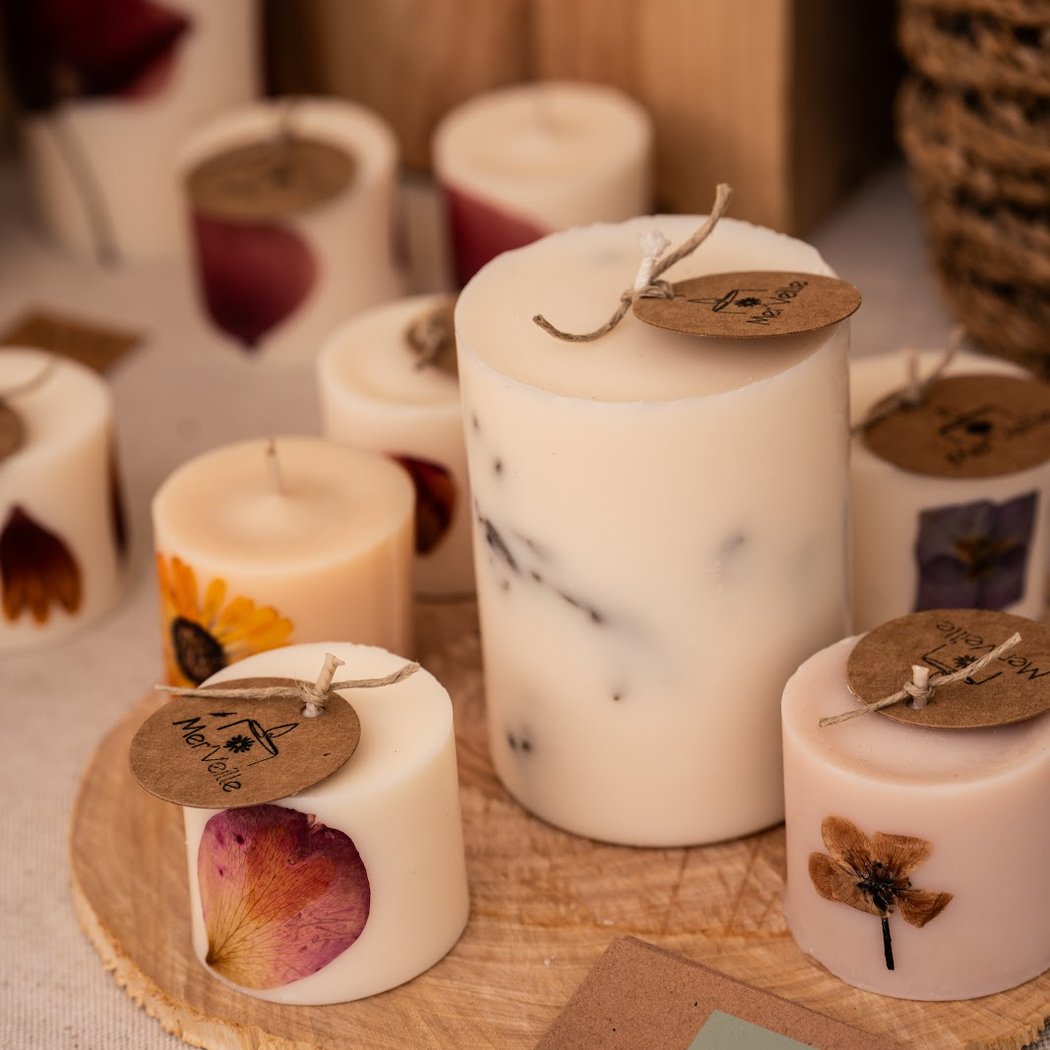 Atelier créatif - bougie - idées cadeaux - mariage - Mer'Veille - bougie naturelle - Saint Gilles Croix de Vie 1