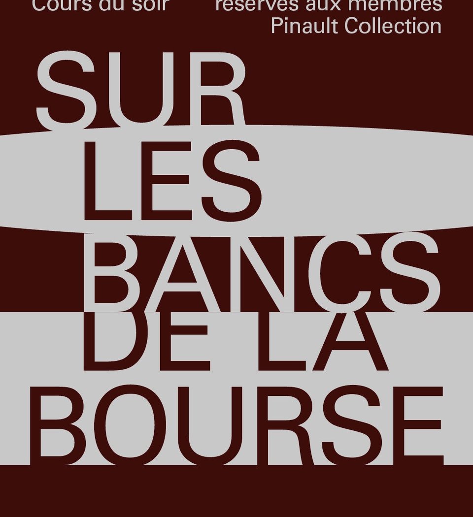 Sur les bancs de la Bourse - Clair-obscur 1