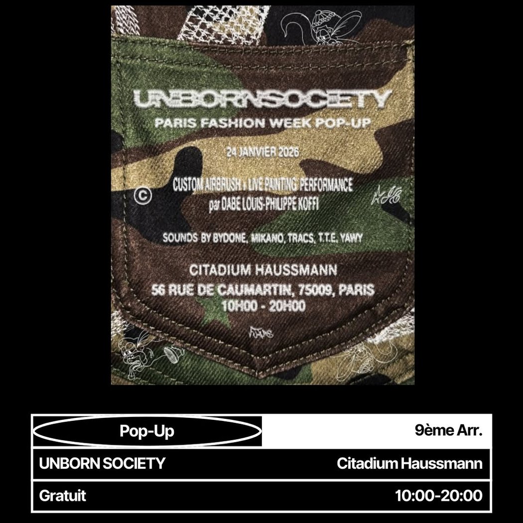 UNBORN SOCIETY Pop-up 1