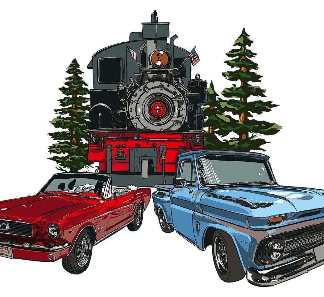 Roarin’ The Redwoods Car Show 1