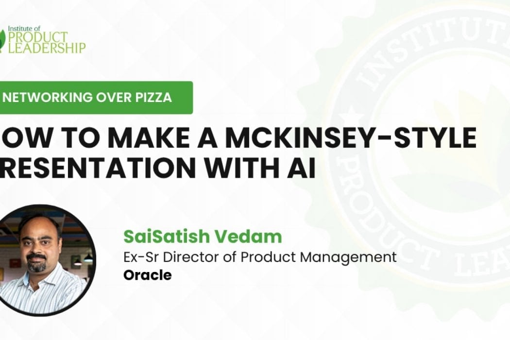 Networking over Pizza: How to Make a McKinsey-Style Presentation with AI 1