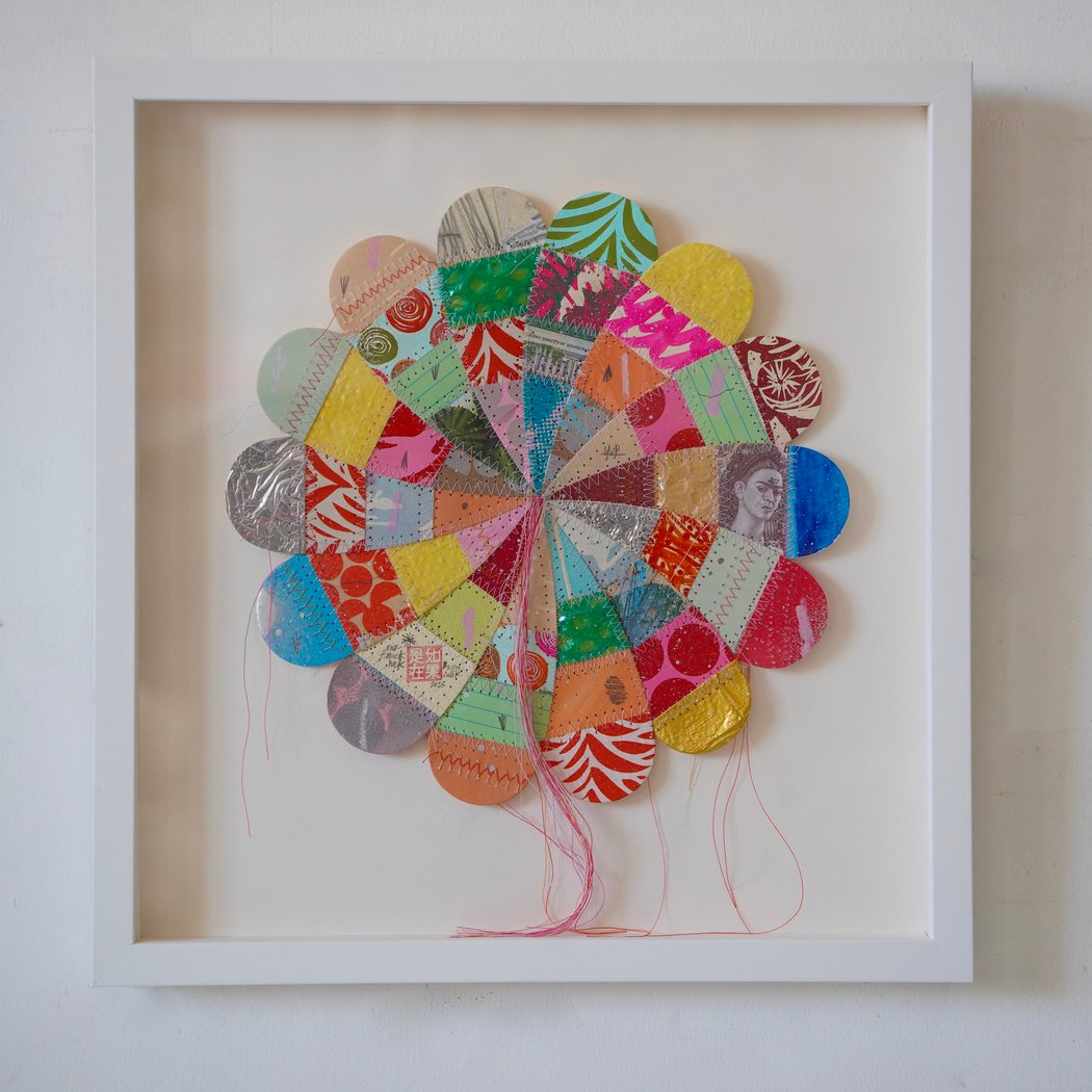 Stitches & Wiggles: Unraveled and Reimagined Mixed Media Art by Jody Alexander and Thomas Campbell 1