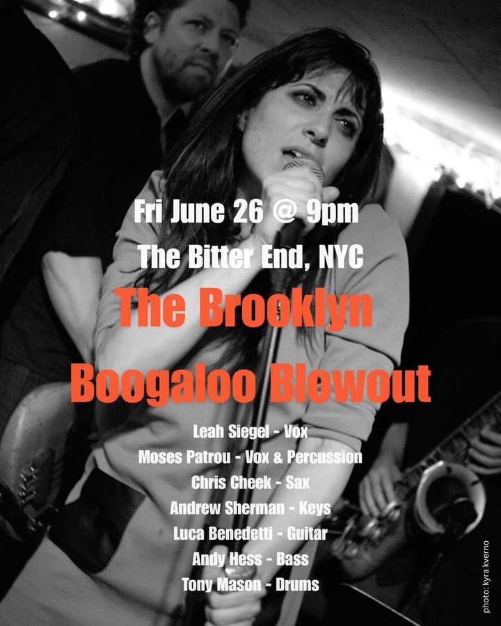 The Brooklyn Boogaloo BlowoutParty