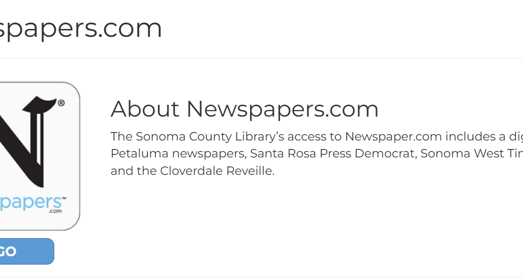 Petaluma’s past: How to search newspapers.com 2