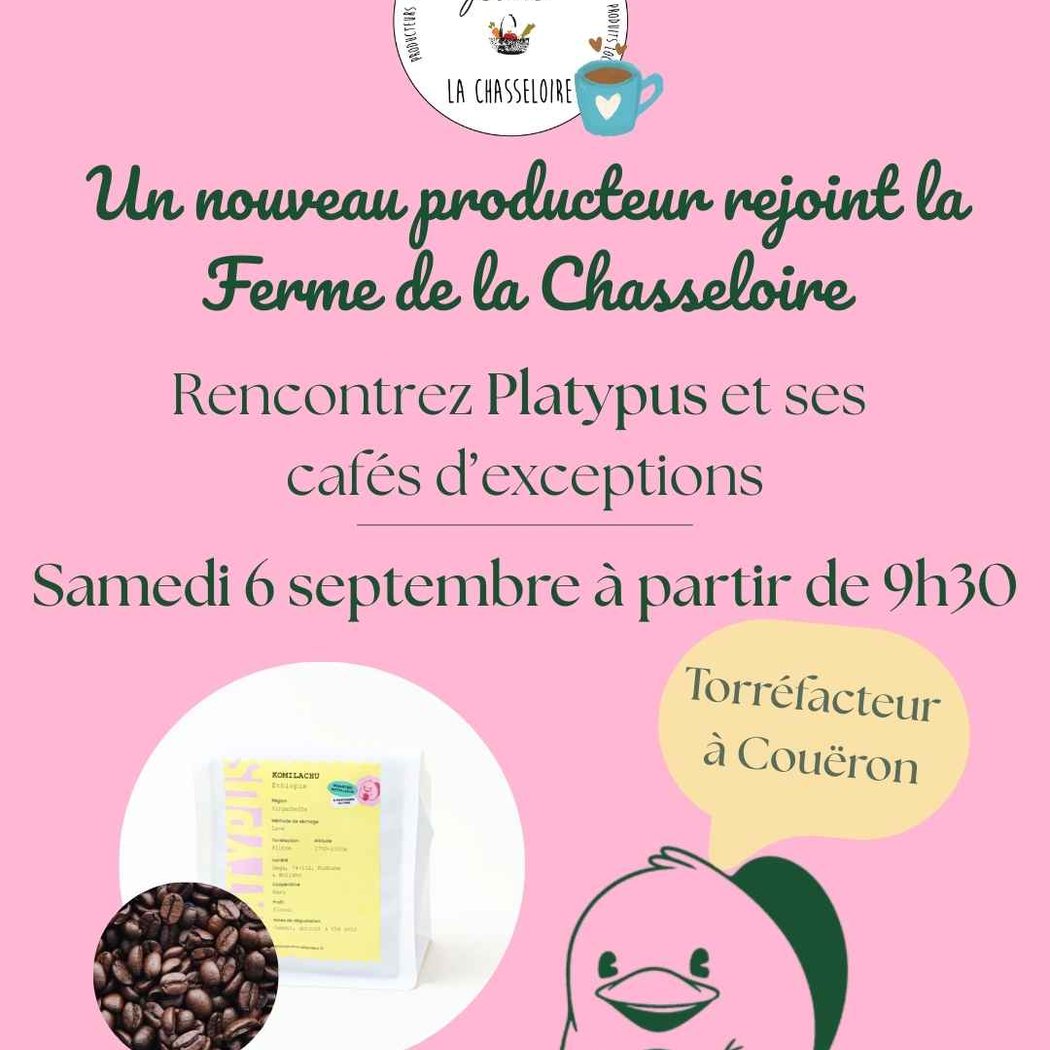 Café de spécialité avec Platypus 1