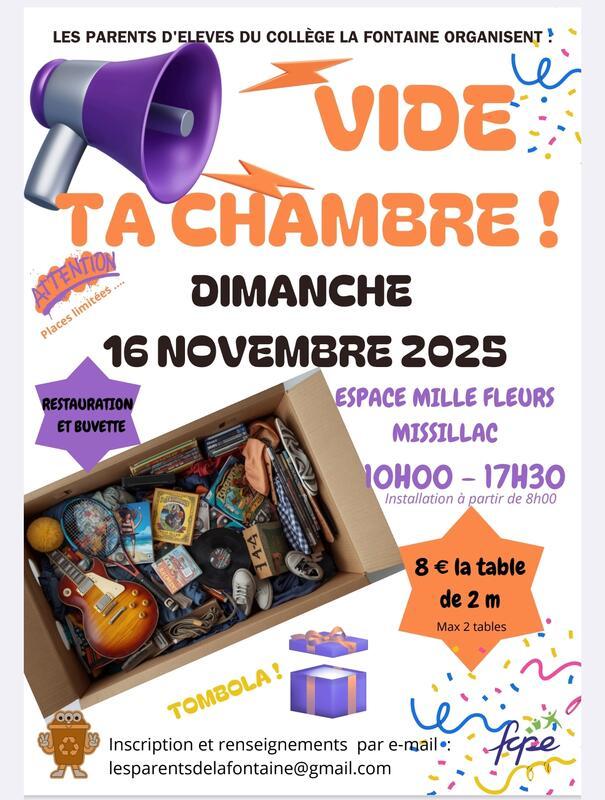 Vide ta chambre 1