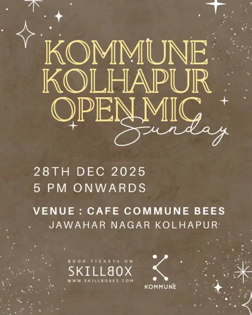 Kommune Kolhapur Open Mic 1