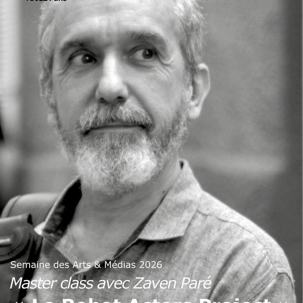 Master class avec Zaven Paré : "Le Robot Actors Project", création artistique et répertoire théâtral 1