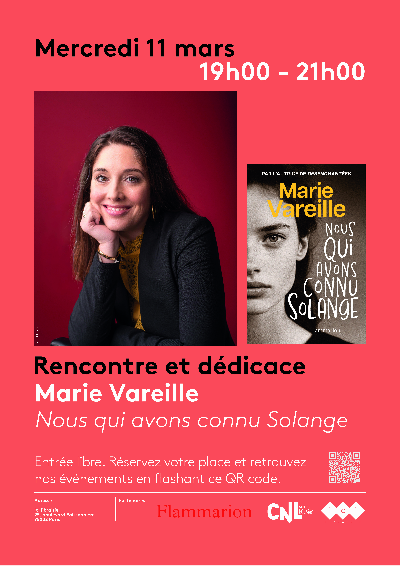 Rencontre et dédicace avec Marie Vareille 1