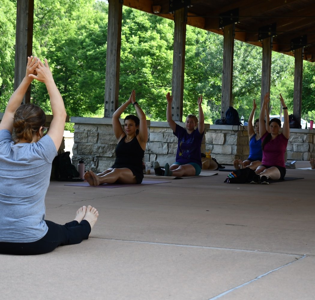 Yoga and Hike 1