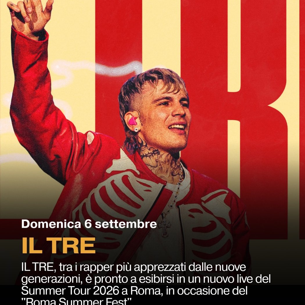 Il Tre in concerto all'Auditorium Parco della Musica 1
