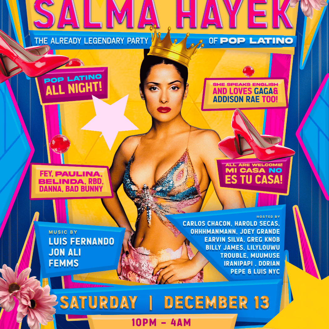 SALMA HAYEK - The Already Legendary Party of Pop Latino 1