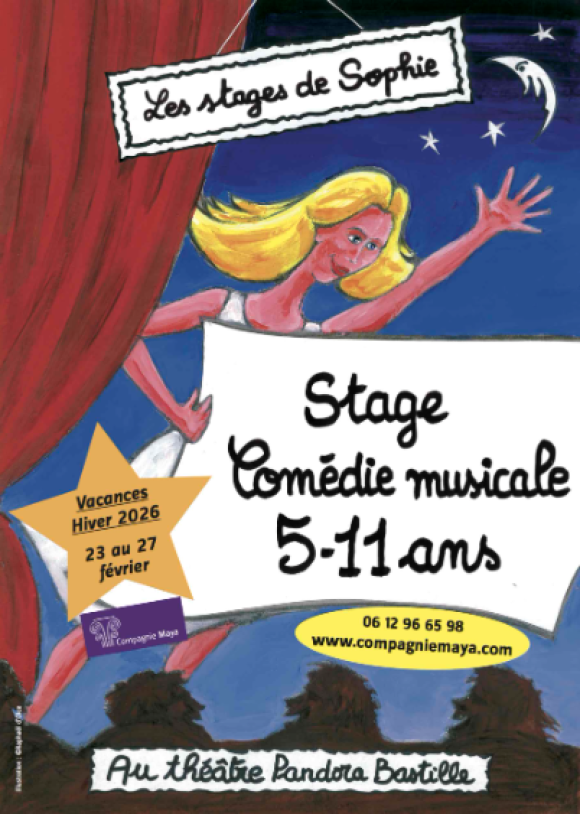 Stages 5-11 ans Vacances Février 2026 Comédie Musicale 1