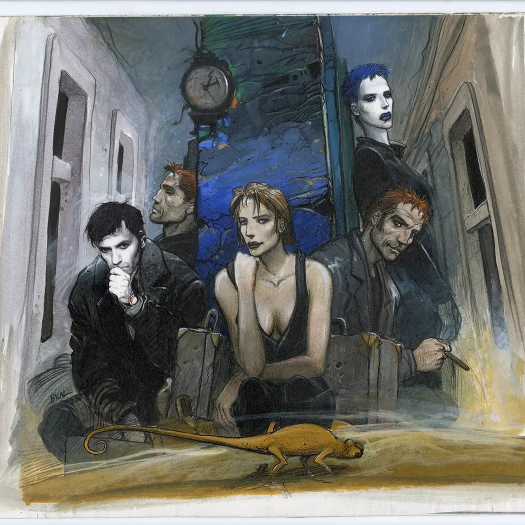 Enki Bilal, exposition inaugurale 2