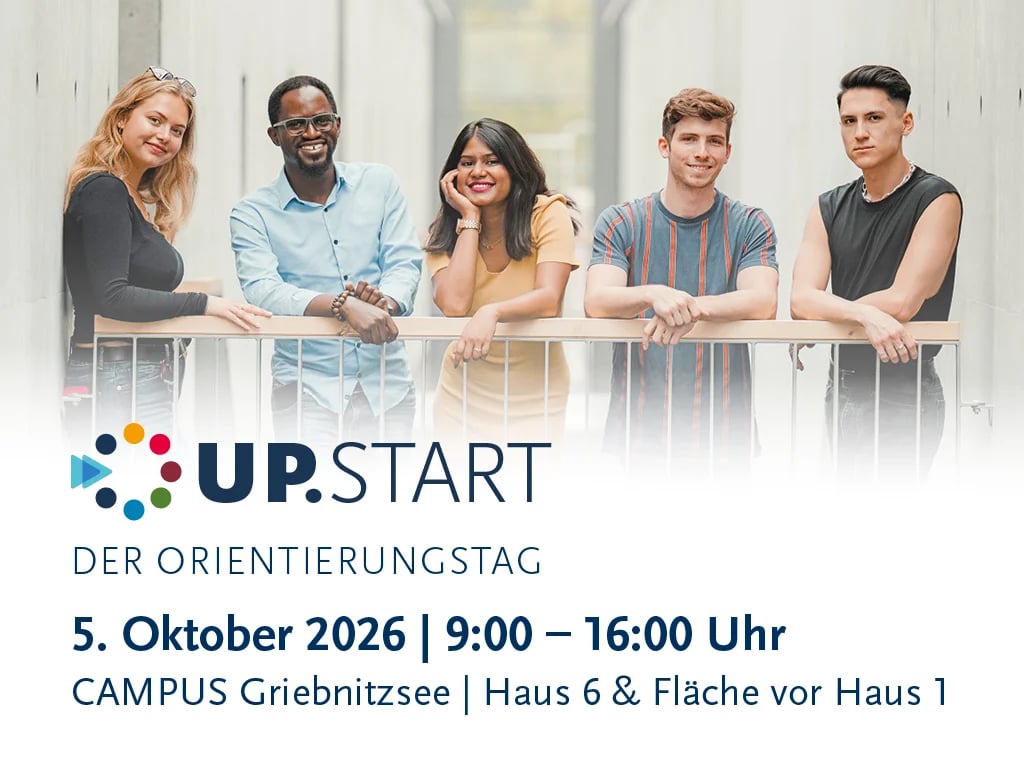 UP.START - der Orientierungstag / Orientation Day 1