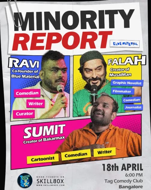 Minority Report - An Out Of The Box Standup Comedy Show 1