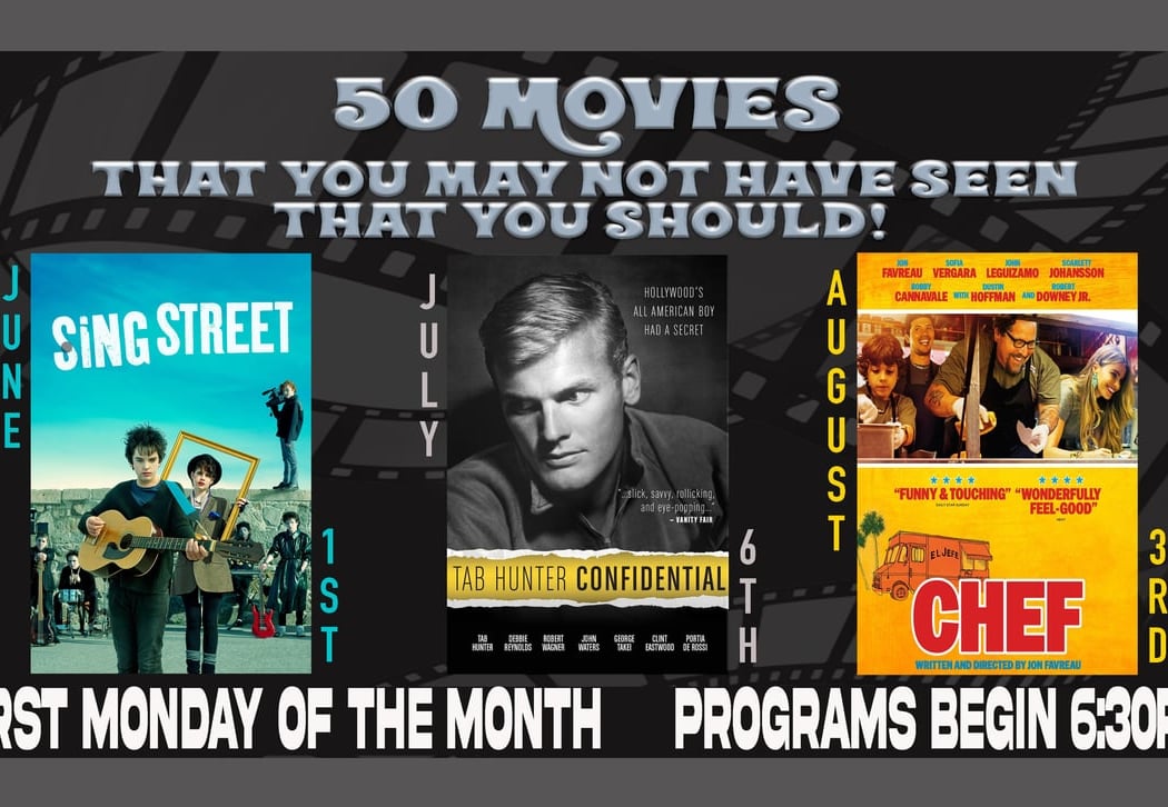 Monthly Film Series - 50 Movies You May Not Have Seen That You Should!