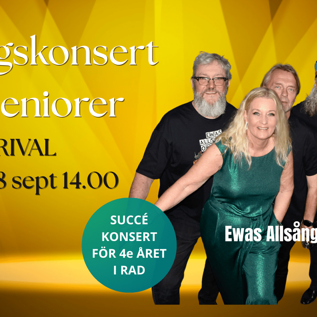 Sing-along concert for seniors