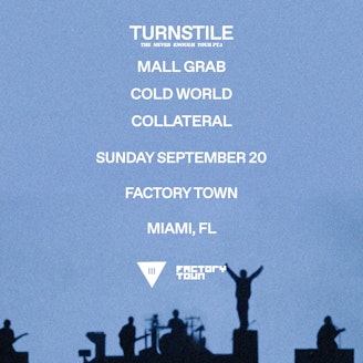 TURNSTILE: THE NEVER ENOUGH TOUR PT. 2 1