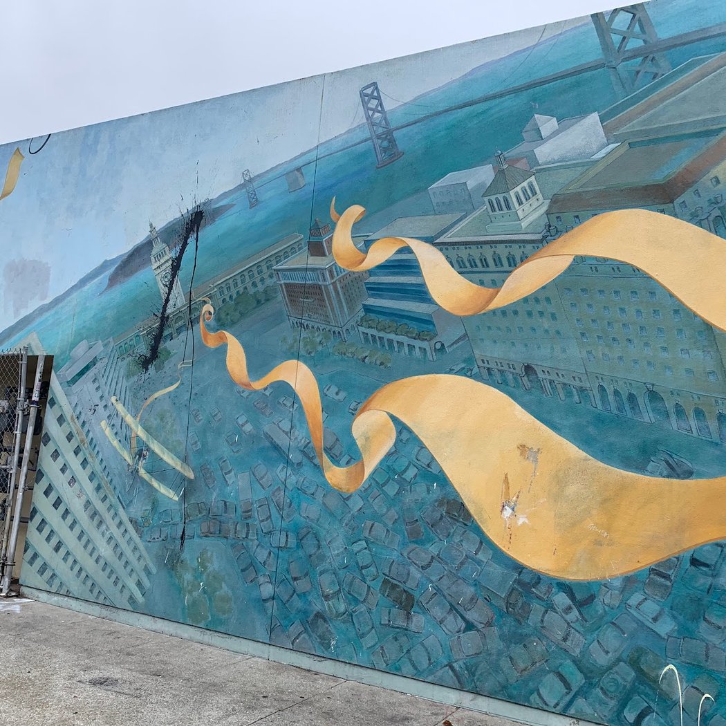 Duboce Bikeway Mural 2