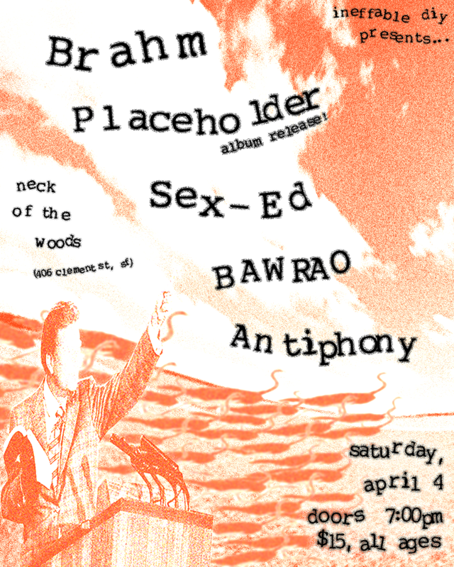 Brahm/ Placeholder/ Sex ed BAWRAO/ Antiphony 1