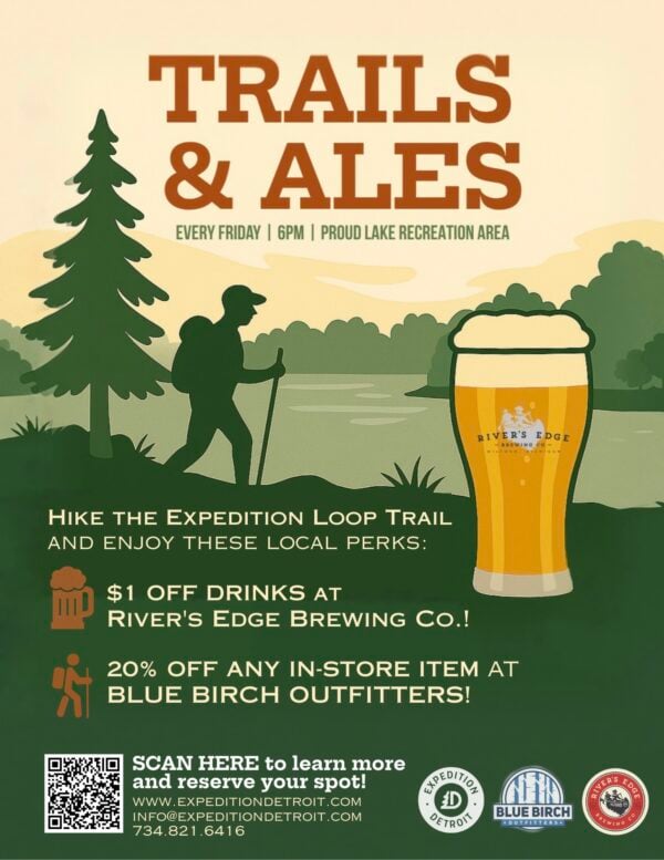 Trails & Ales with Expedition Detroit 1