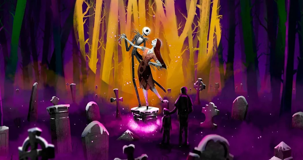 Disney Tim Burton’s The Nightmare Before Christmas Light Trail