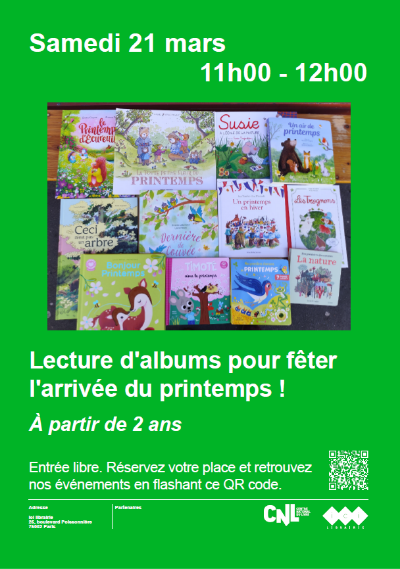 Lecture d'albums : Fêtons le printemps ! 1