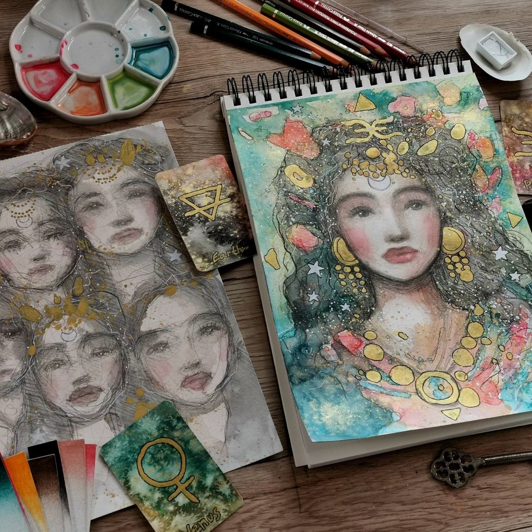 Painting Workshop: Intuitive Self Portraits with Shug