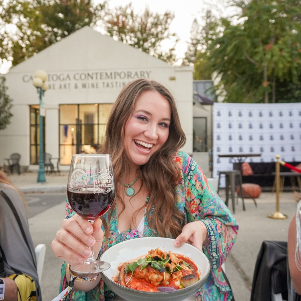 Calistoga Harvest Table dinner