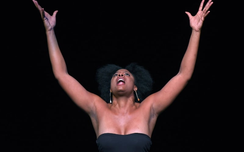 Portrait de Ludmilla en Nina Simone 1