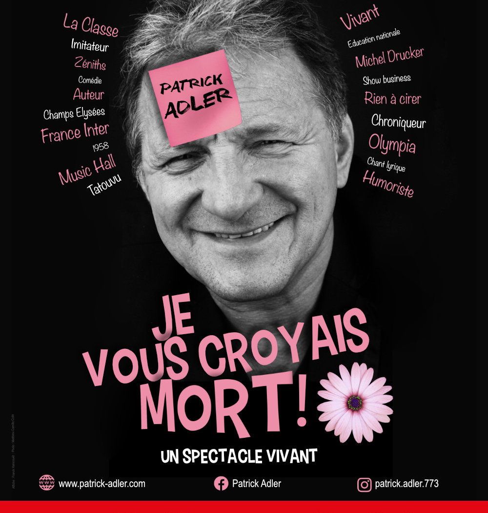 Patrick Adler : Je vous croyais mort 1