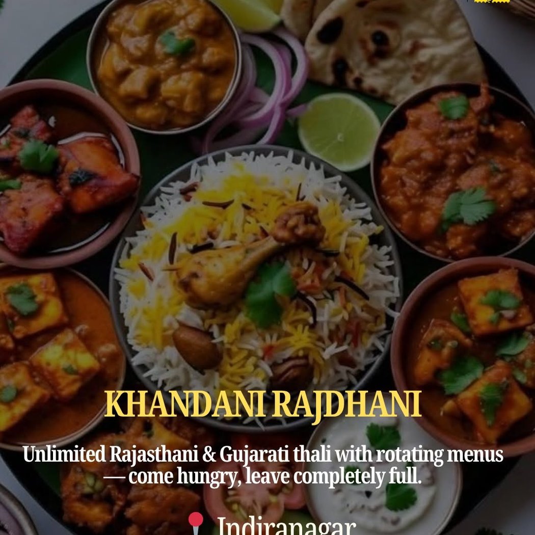 Khandani Rajdhani, Indiranagar 1
