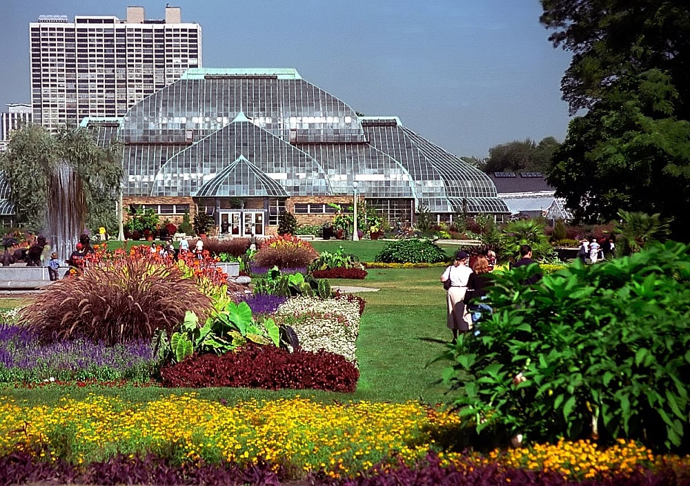 Lincoln Park Conservatory After Dark