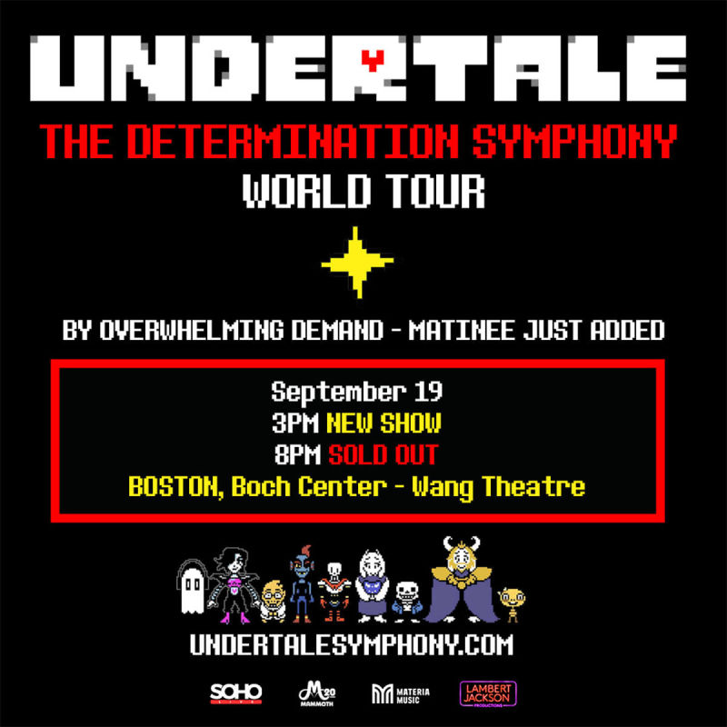 Undertale - The Determination Symphony World Tour