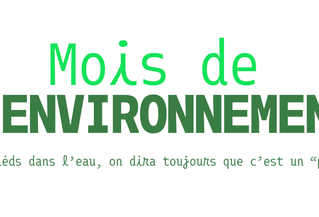 Mois de l'environnement 1