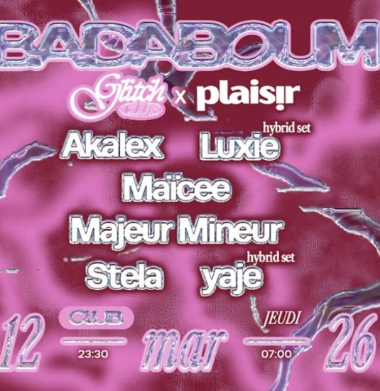 CLUB - PLAISIR X GLITCH CLUB 1