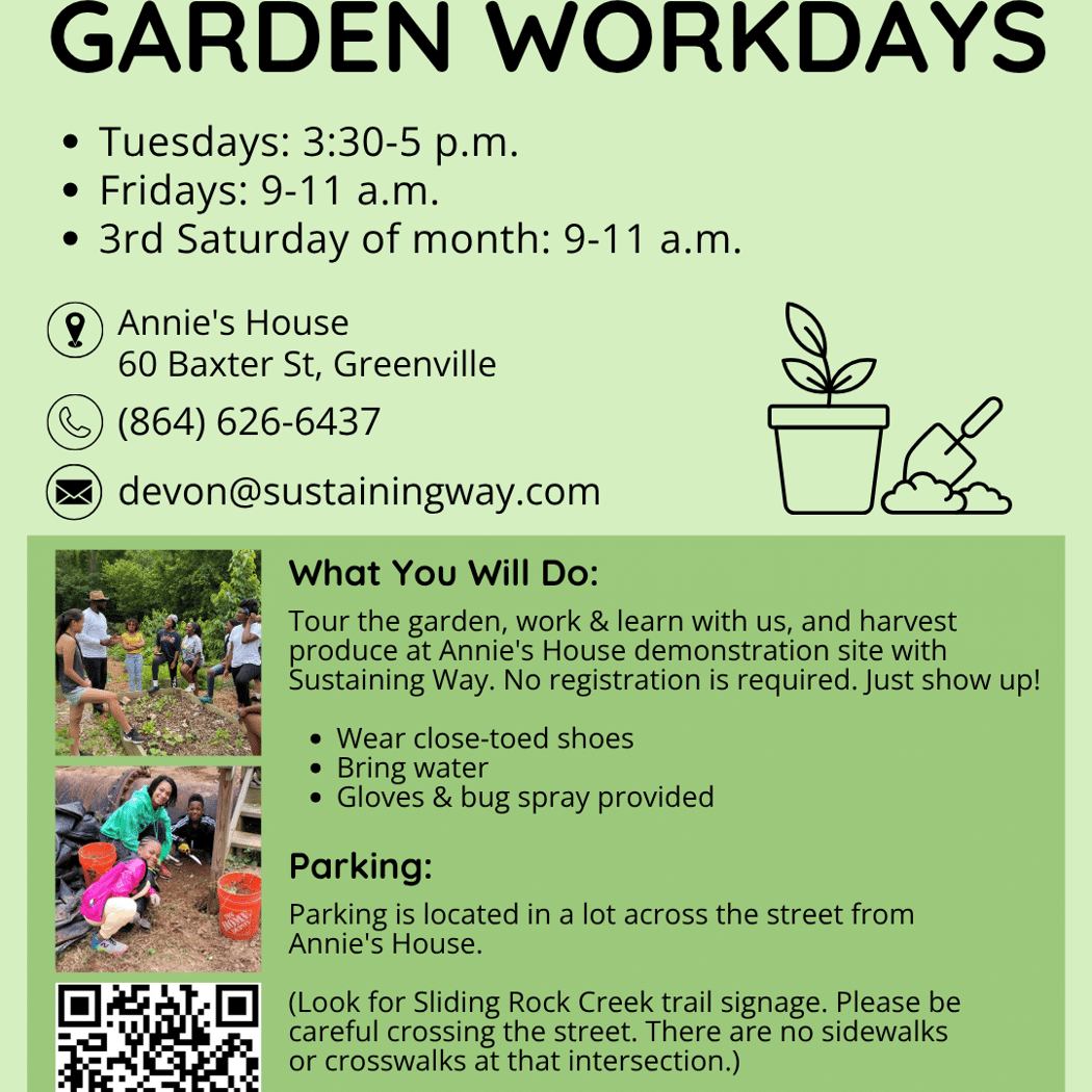 Friday Garden Workday at Annie's House 1