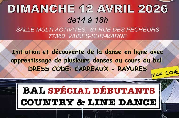 Bal spécial débutants Country & Line Dance 1