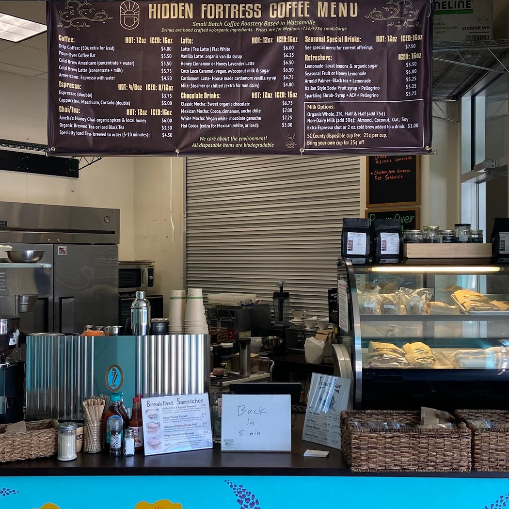 Hidden Fortress Coffee @ Cruzio 3