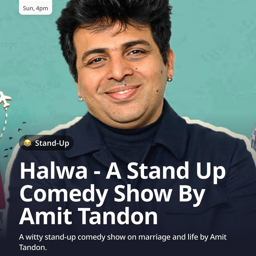 Halwa – A Stand-Up Comedy Show by Amit Tandon 1