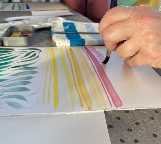 Atelier initiation aquarelle 2