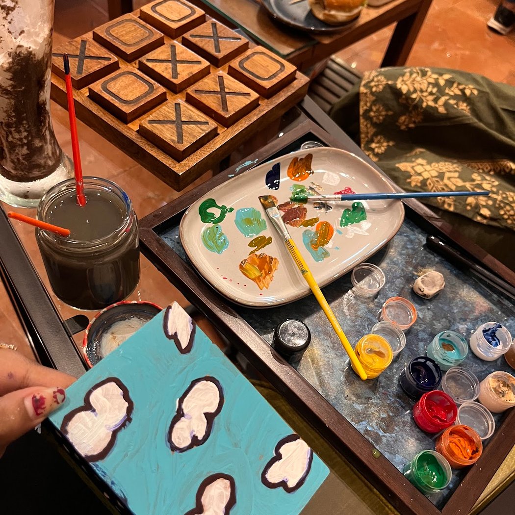 Canvas and beans 1