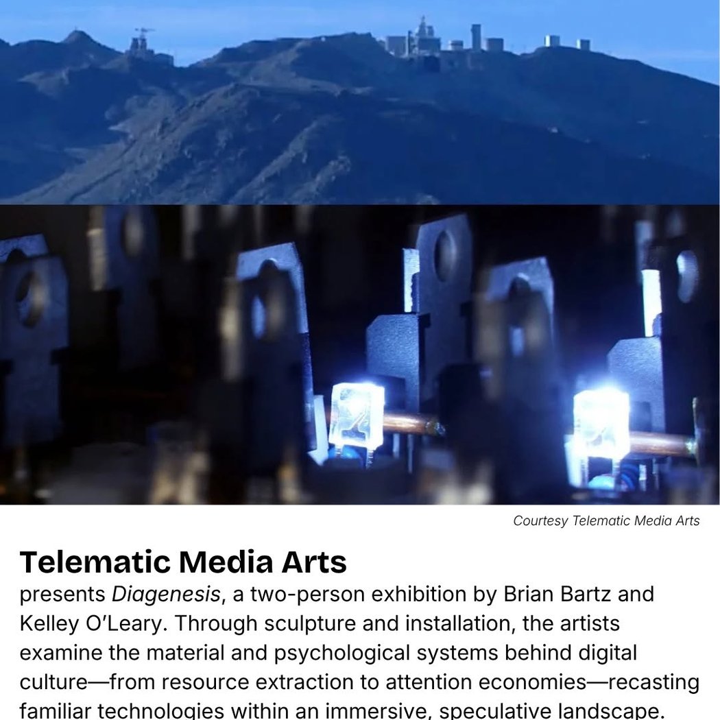 Brian Bartz & Kelley O’Leary: DIAGENESIS — Artists Talk with Curator-Art Historian Patrick Crowley 1