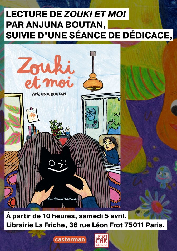 Rencontre/Lancement : Anjuna Boutan - Zouki et moi 1