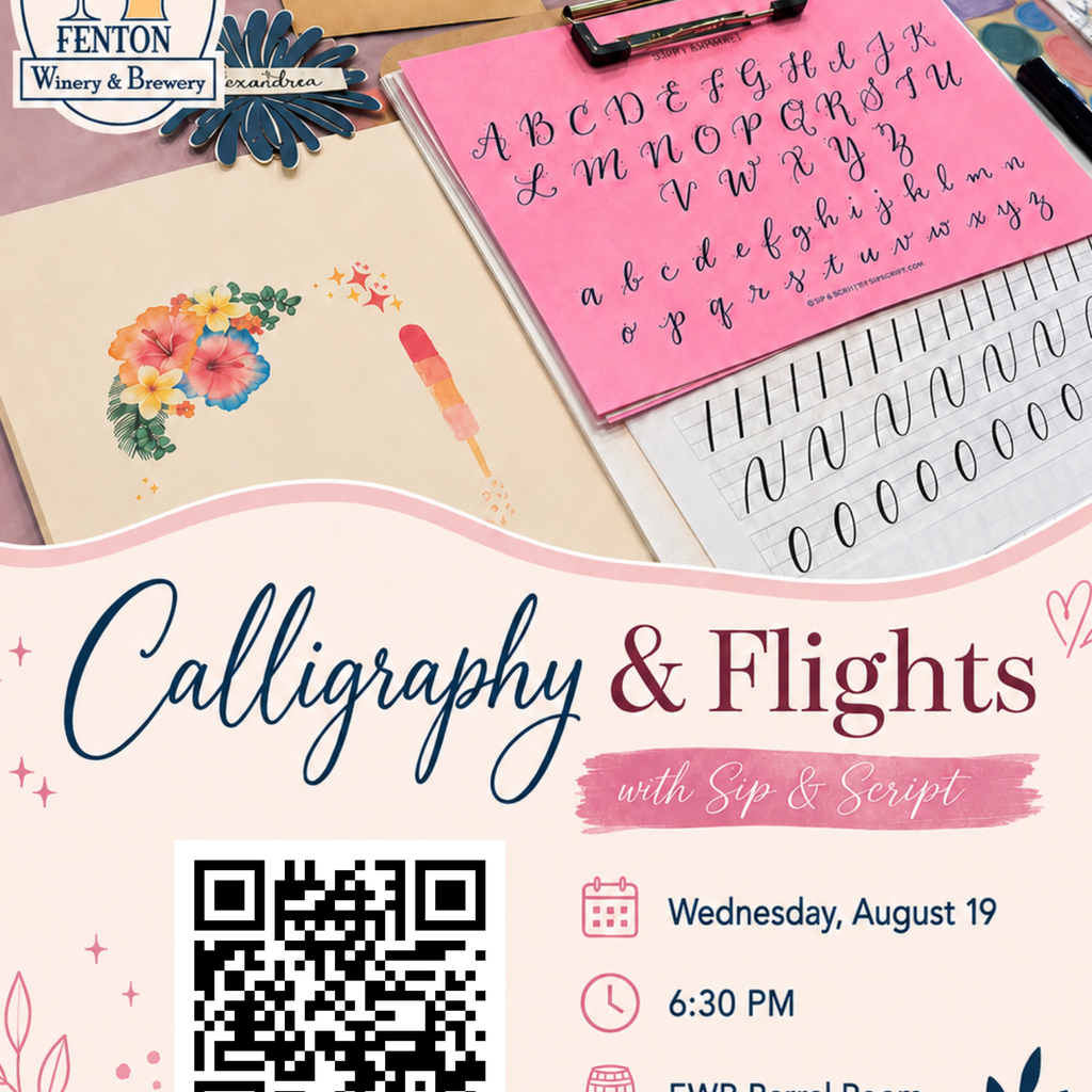 Calligraphy & Flights 1