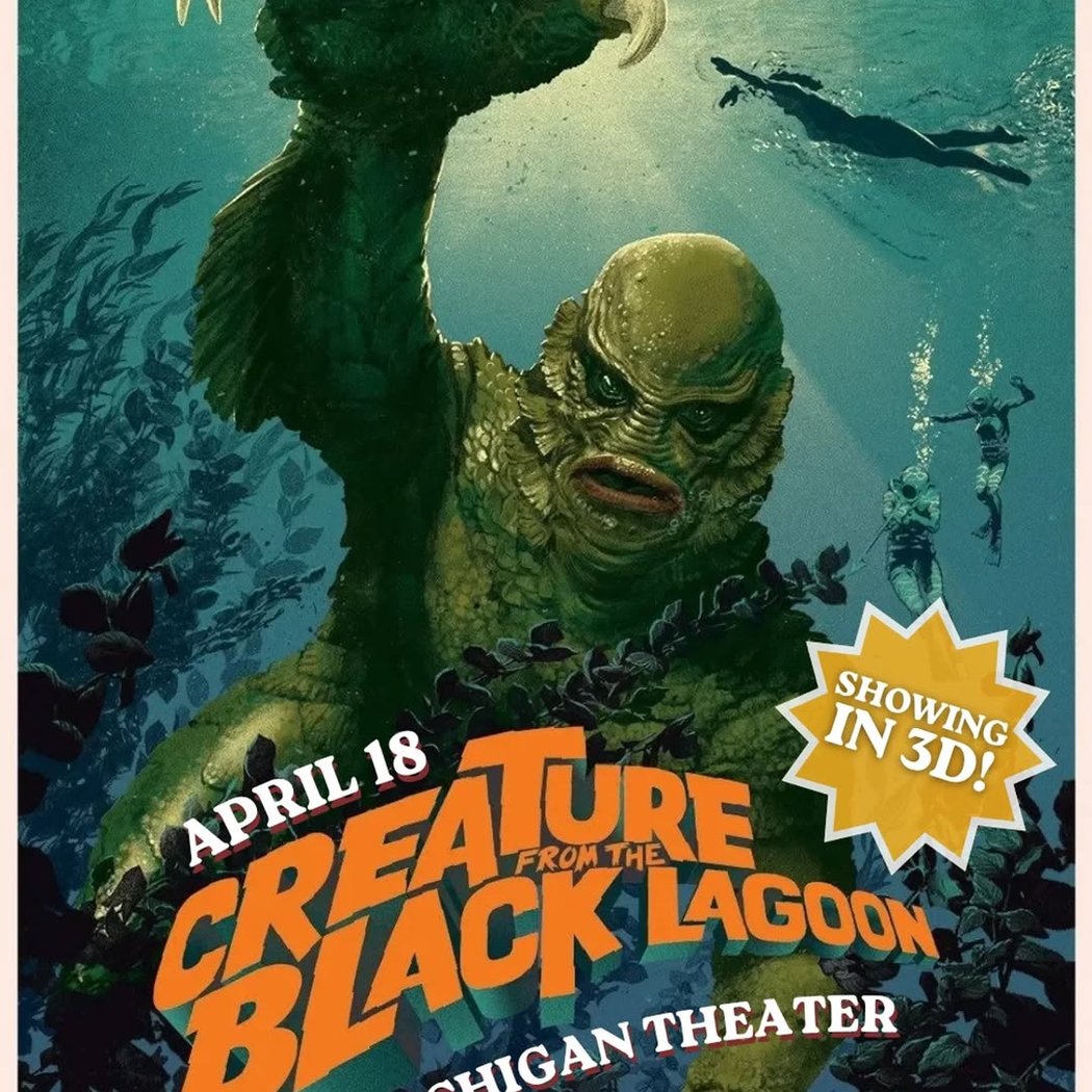 The Black Lagoon 3D - on 35MM 1