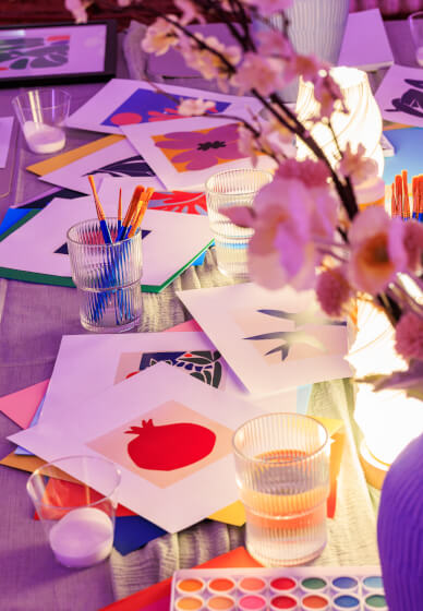 Colors of Matisse - Collage Experience 3