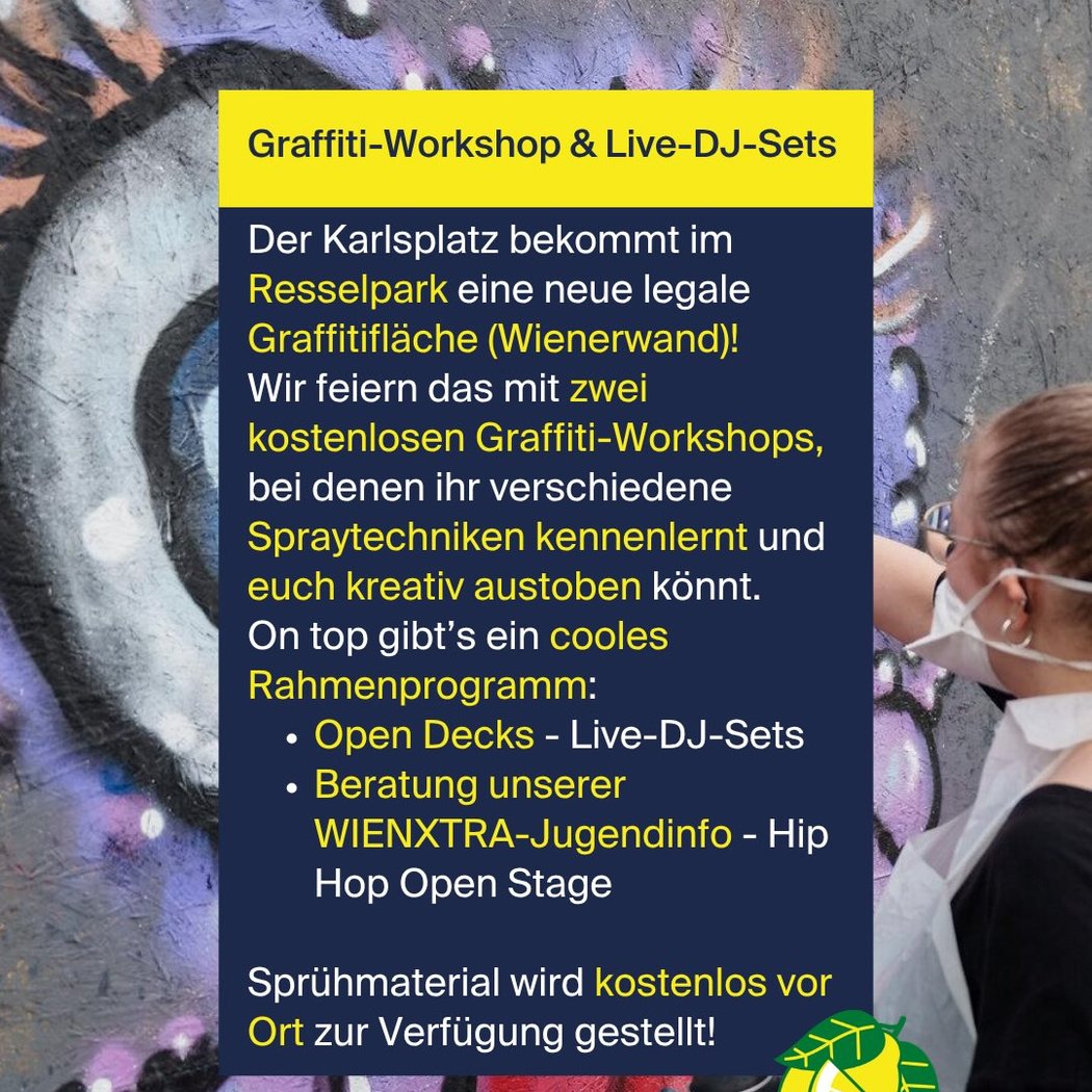 Gratis Graffiti-Workshop & Open Decks 3