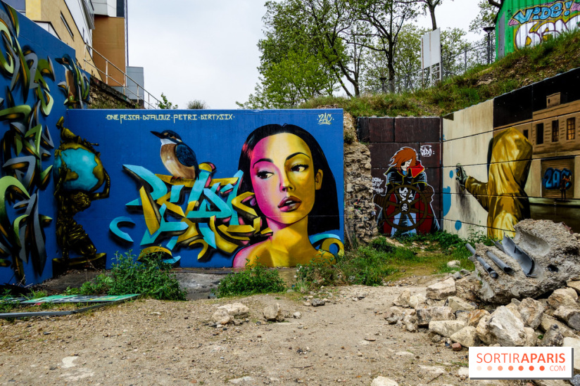 Jam d'art urbain : le collectif Les Bombasphères 2